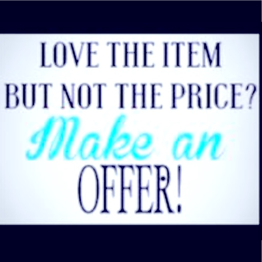 All reasonable offers considered!😃